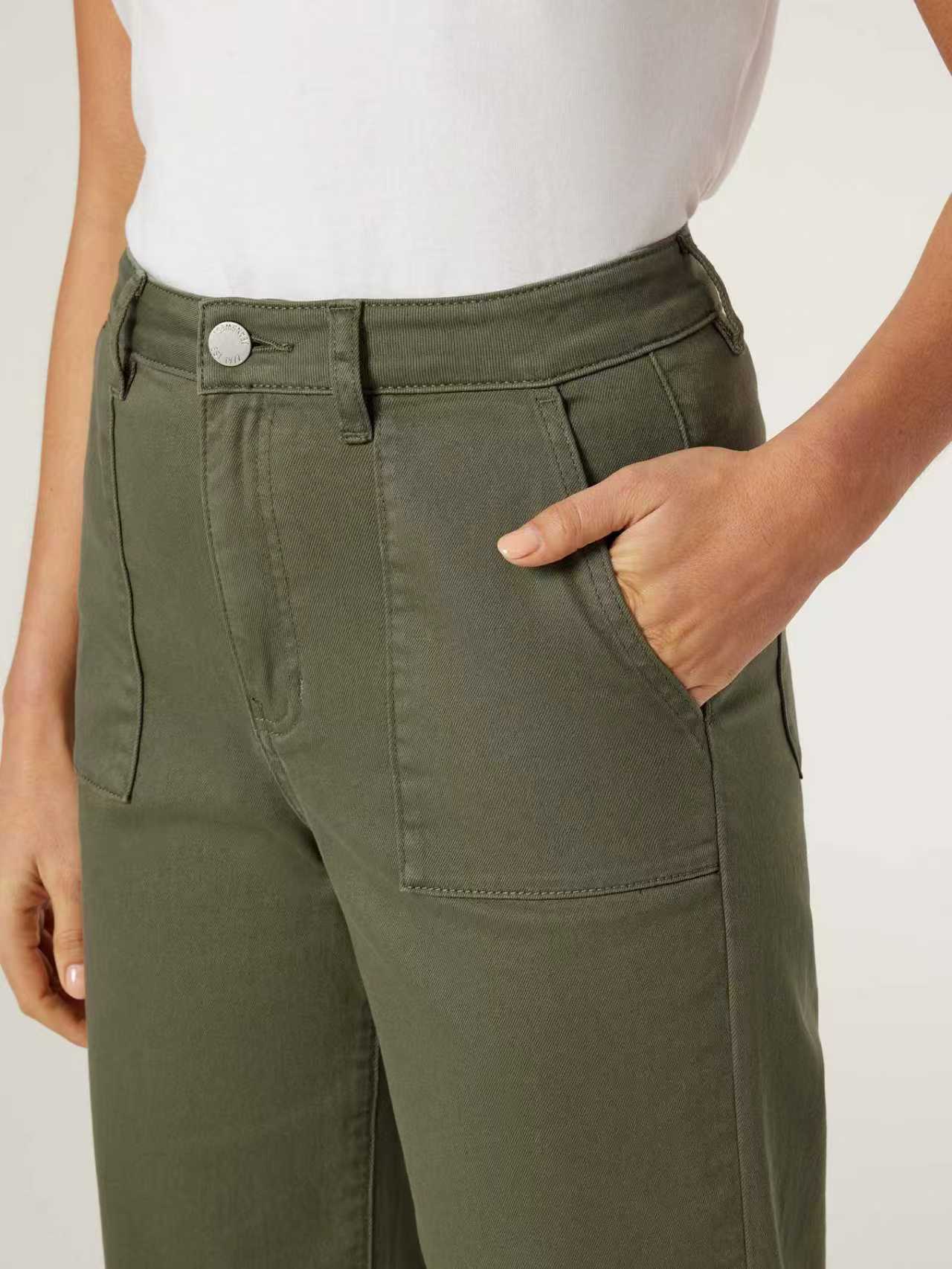 Jeanswest Kelsey Utility Relaxed Capri WFJ-15478-01/-02