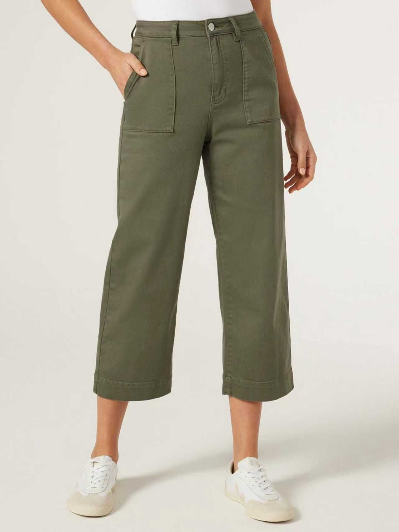 Jeanswest Kelsey Utility Relaxed Capri WFJ-15478-01/-02