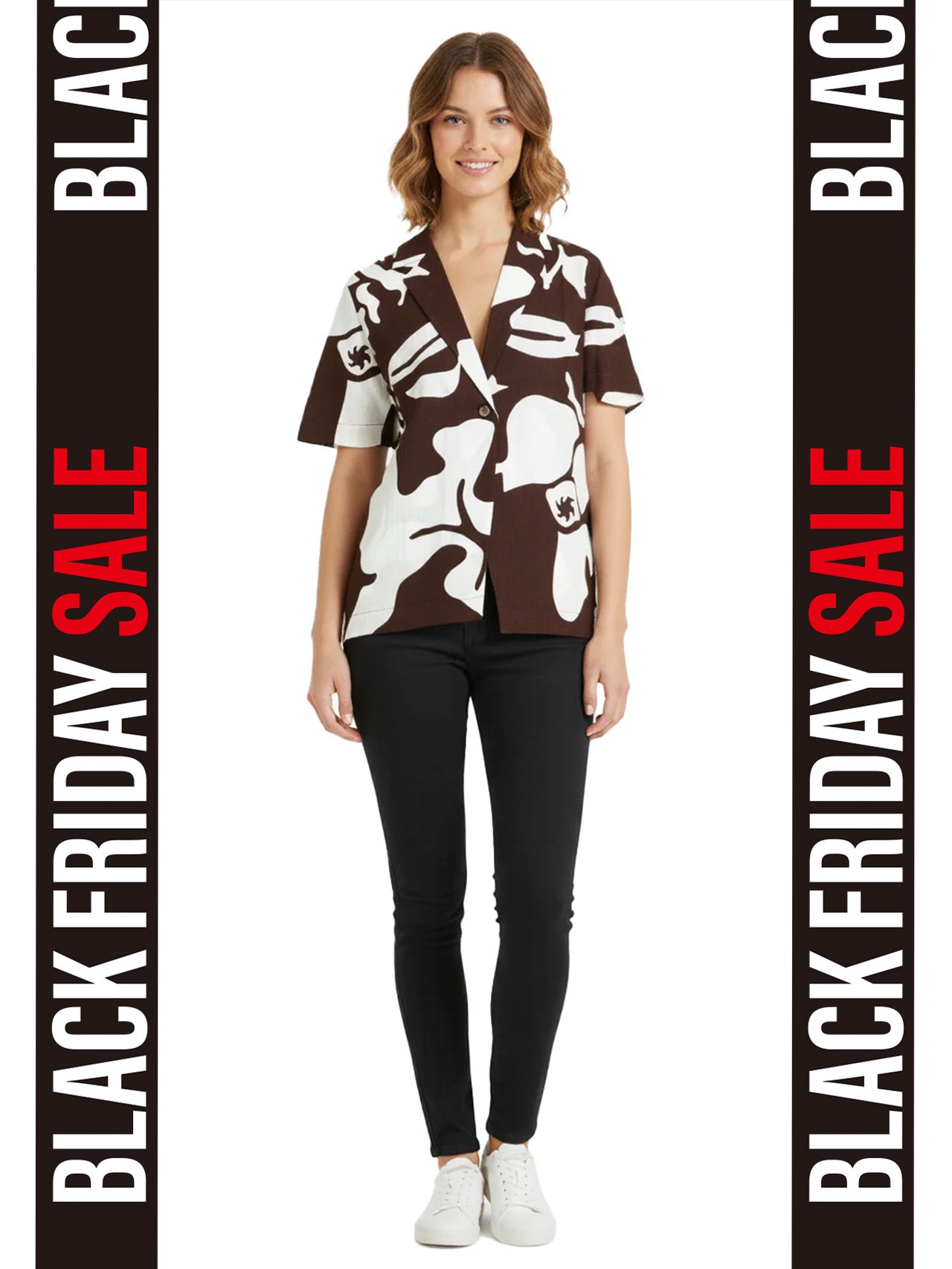 Jeanswest 🔥Hot Deal Price-Women's Linen Blend Beach Shirt | WSI-18405-01