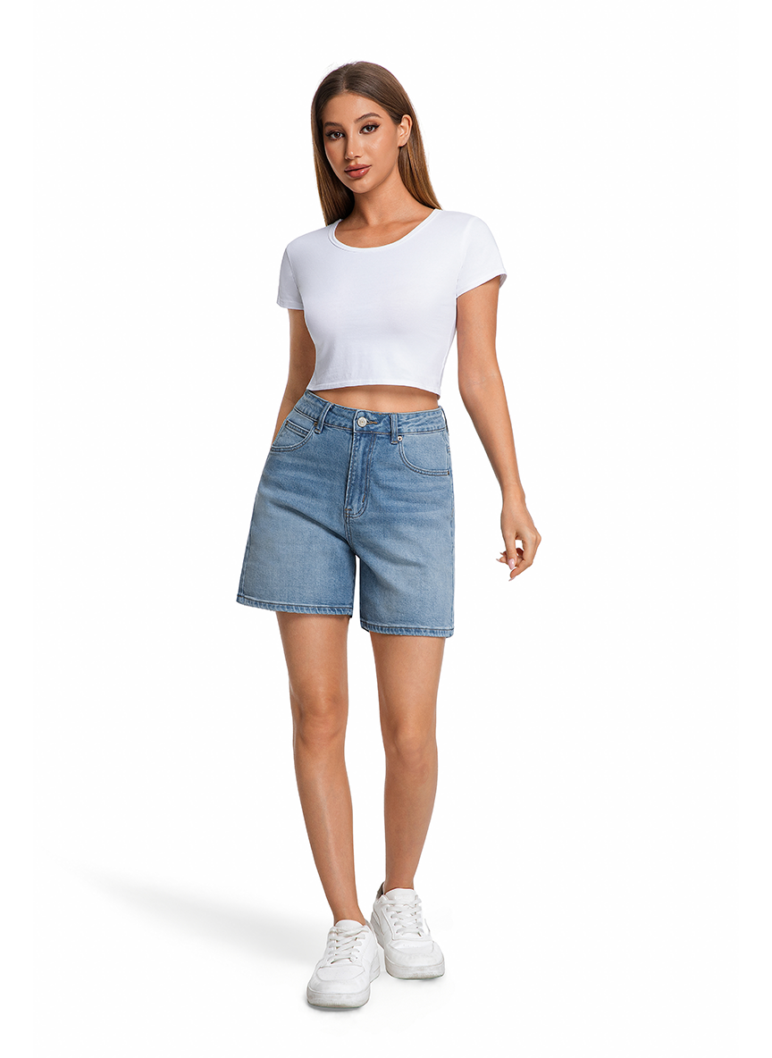 Jeanswest Jeanswest Tailored Mid-Length Short - S6A-52-264001 Enduring City Comfort