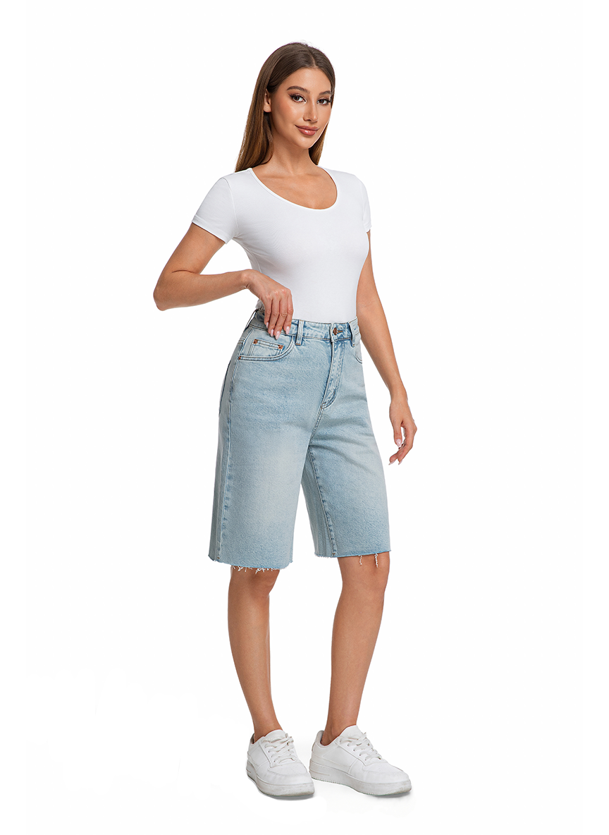 Jeanswest Jeanswest Classic Mid-Length Short - S6A-52-263002 Authentic Everyday Style