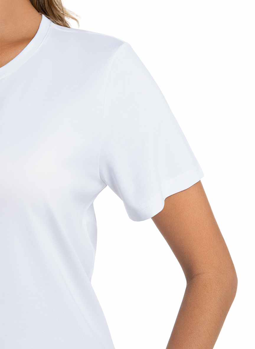 Jeanswest CloudSoft Women's Crew-Neck Tee - Australian Summer Essential S6A-52-273025