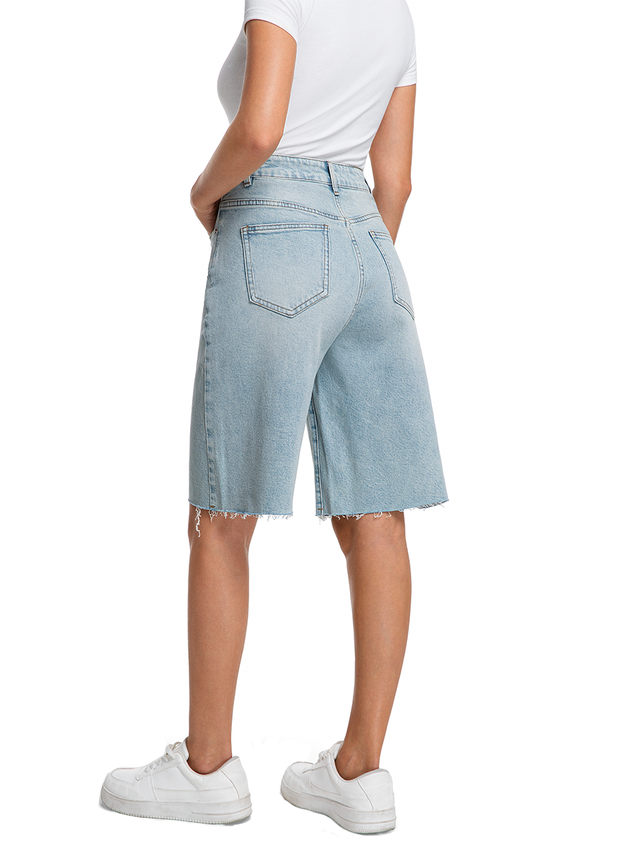 Jeanswest Jeanswest Classic Mid-Length Short - S6A-52-263002 Authentic Everyday Style