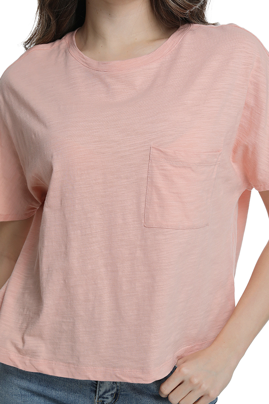 Jeanswest S6A-52-273034 Effortless Cotton Batwing Tee