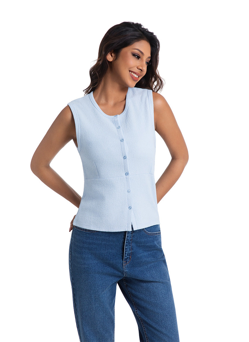 Jeanswest Jeanswest Emma Cotton Blend Tank Top - Perfect for Australian Summer WTO-18323