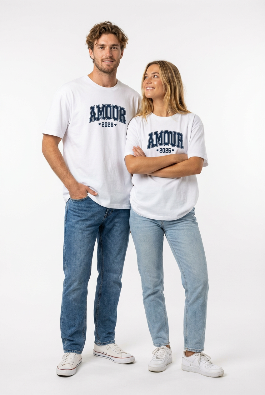 Jeanswest Jeanswest Valentine's Limited Edition Graphic Tee S6A-53-U73001