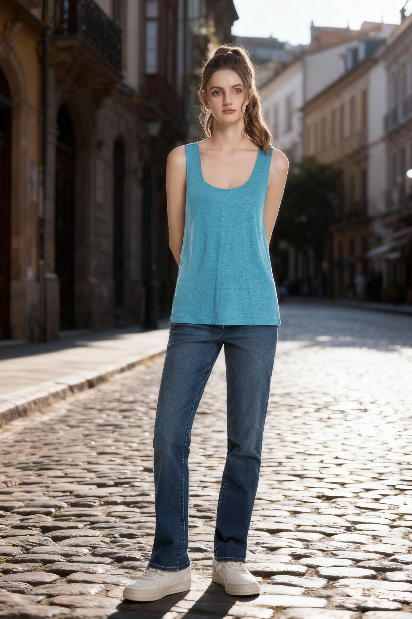 Jeanswest Flax Tank Top WTO-14516