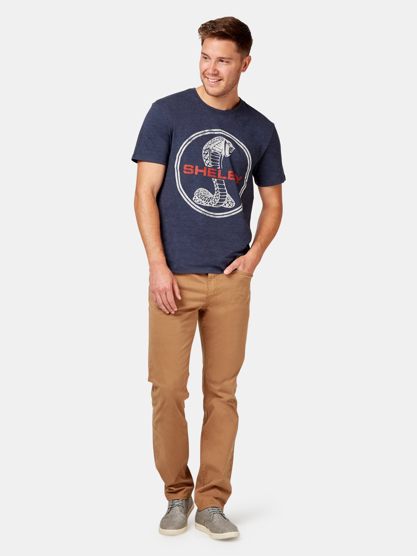 Slim Straight Jeans Tobacco