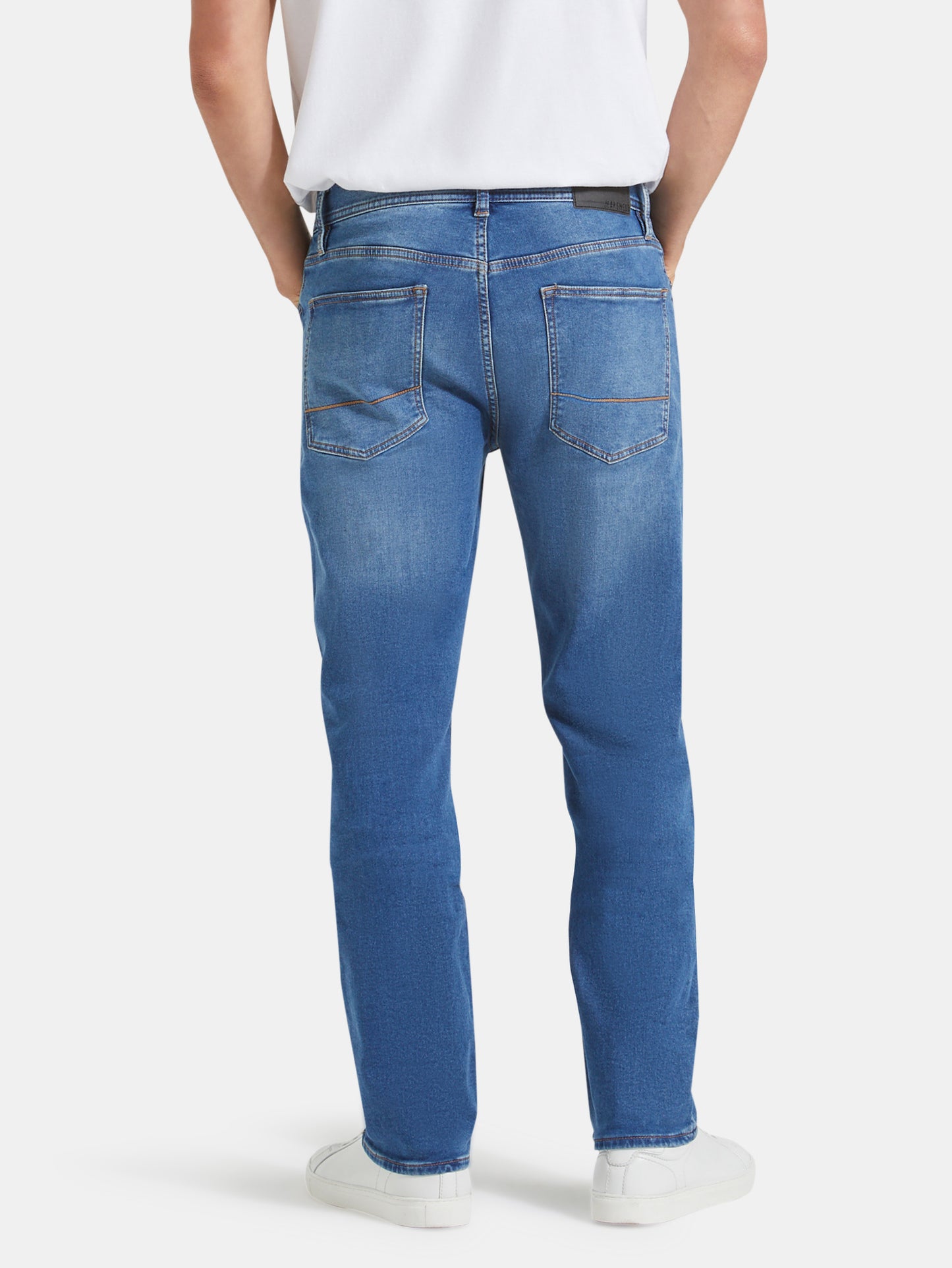 Slim Straight Knit Jeans