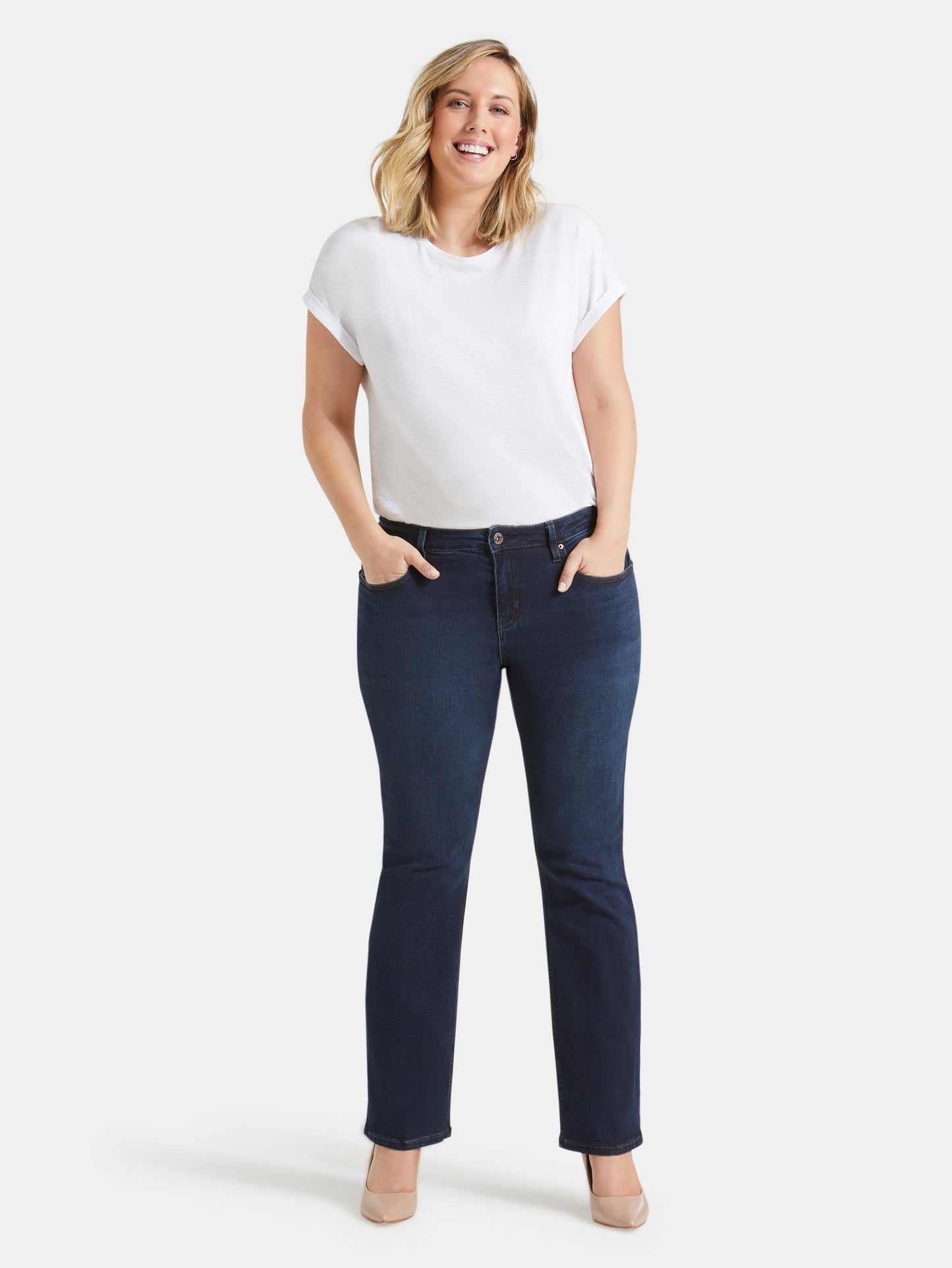 Curve Bootcut Jeans