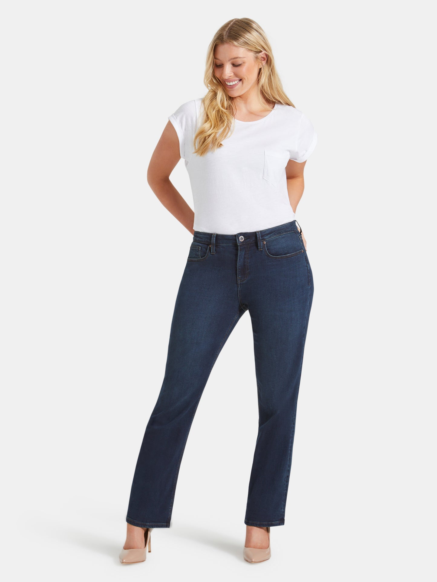 Curve Bootcut Jeans