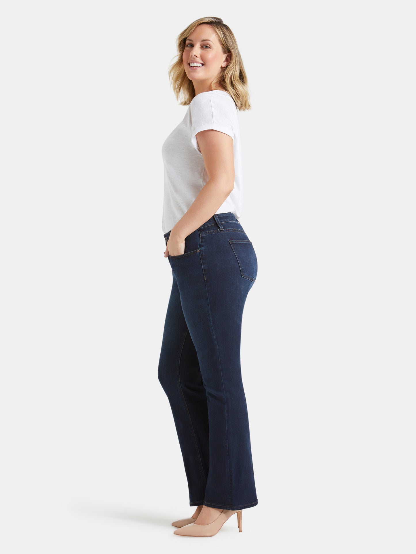 Curve Bootcut Jeans