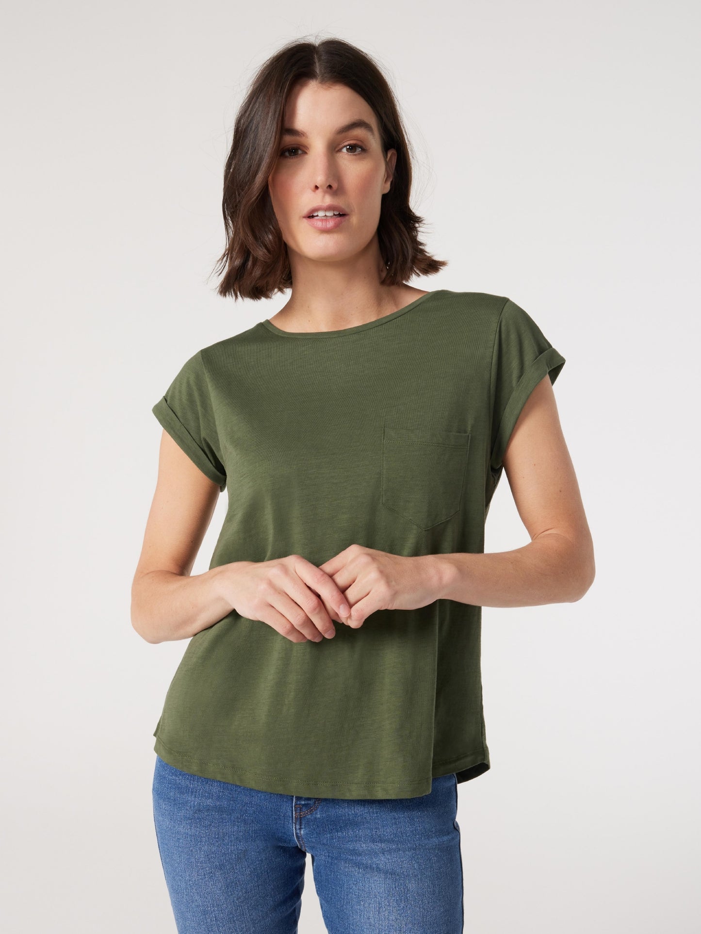 Essential Slub Pocket Tee