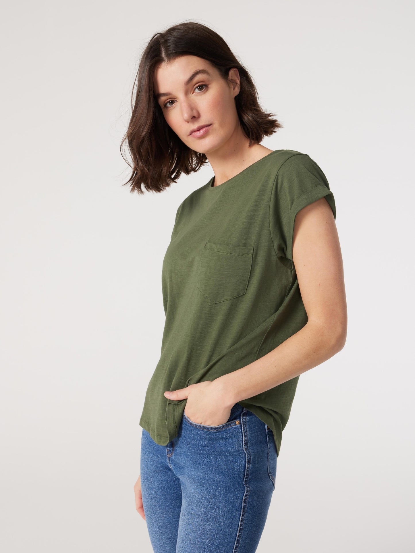 Essential Slub Pocket Tee