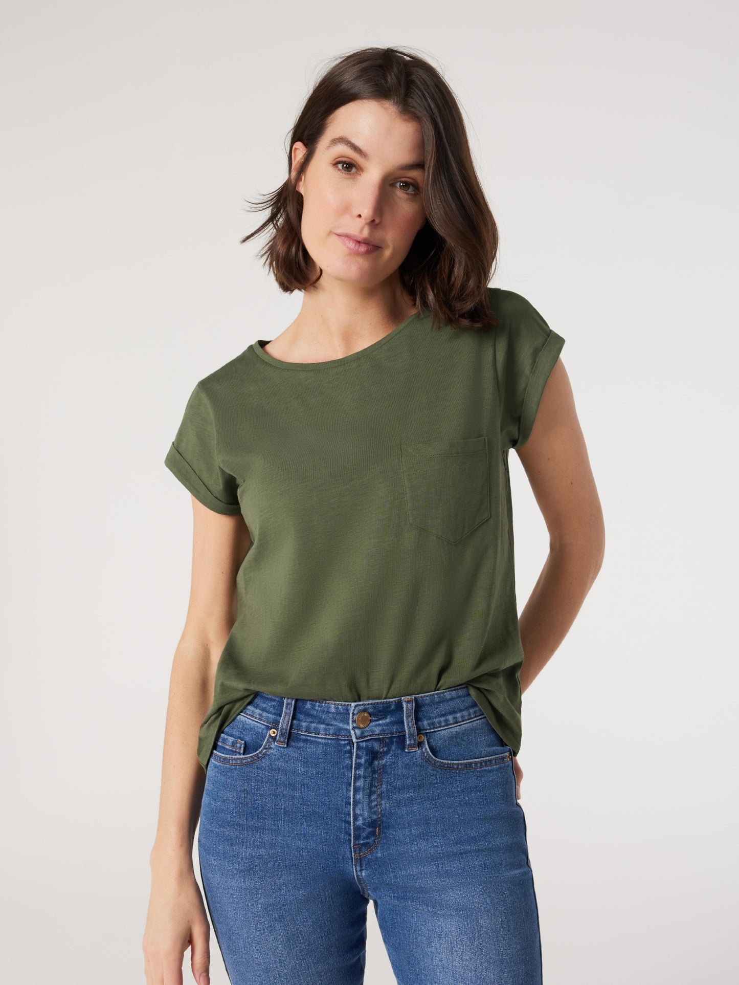 Essential Slub Pocket Tee