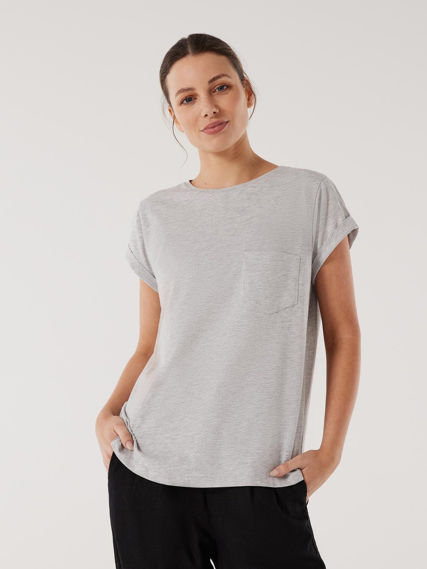 Essential Slub Pocket Tee