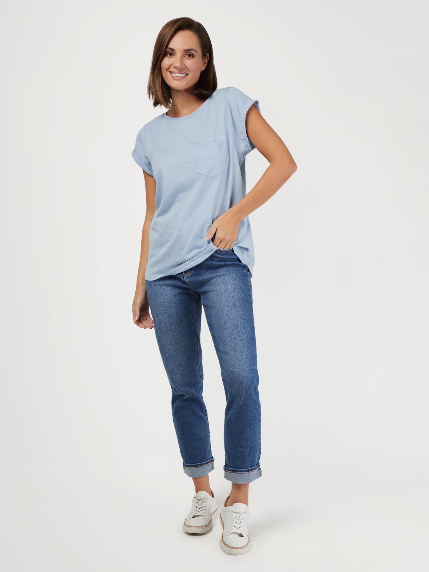 Essential Slub Pocket Tee