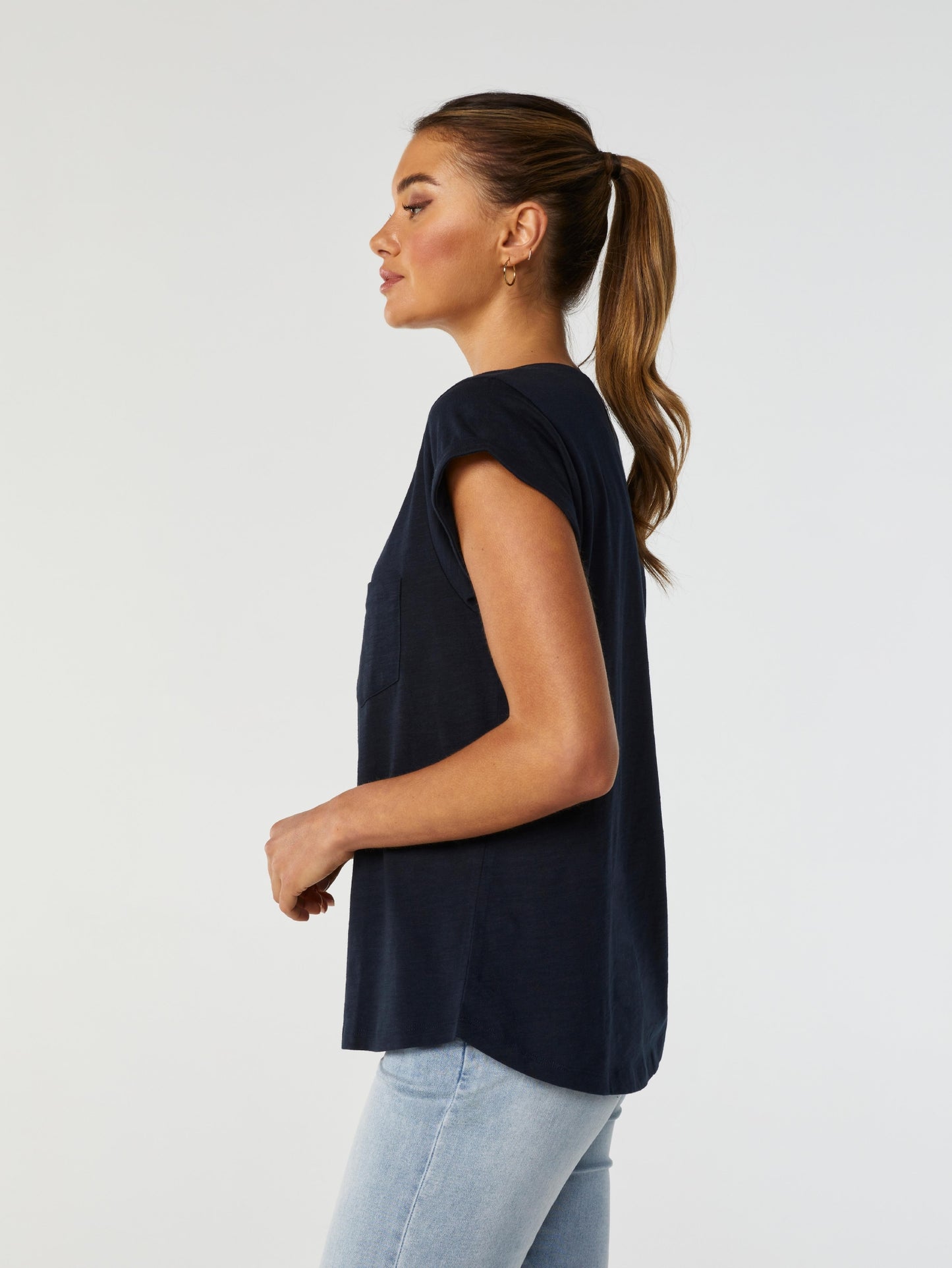 Essential Slub Pocket Tee