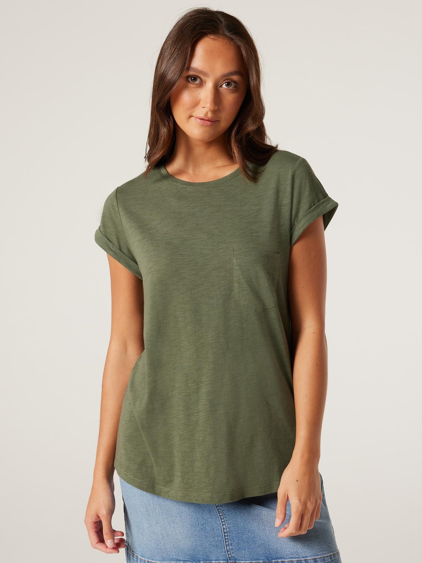 Essential Slub Pocket Tee