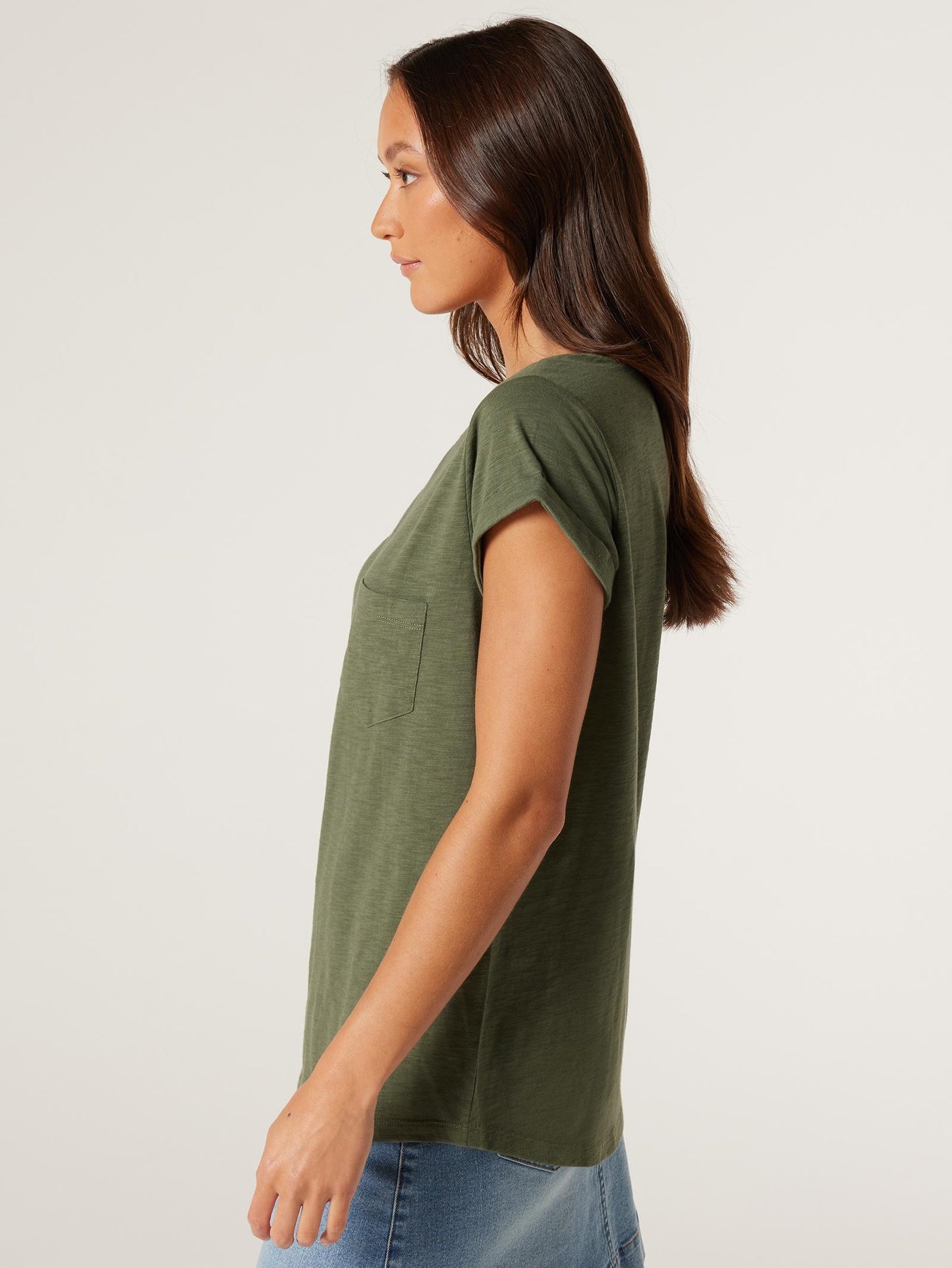 Essential Slub Pocket Tee