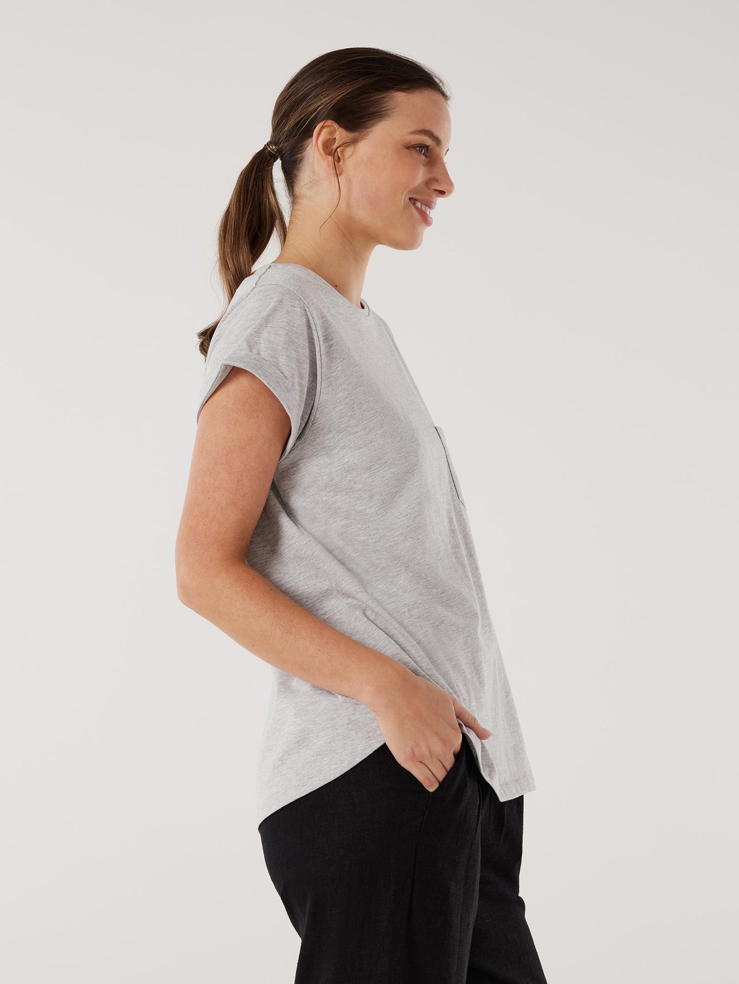 Essential Slub Pocket Tee