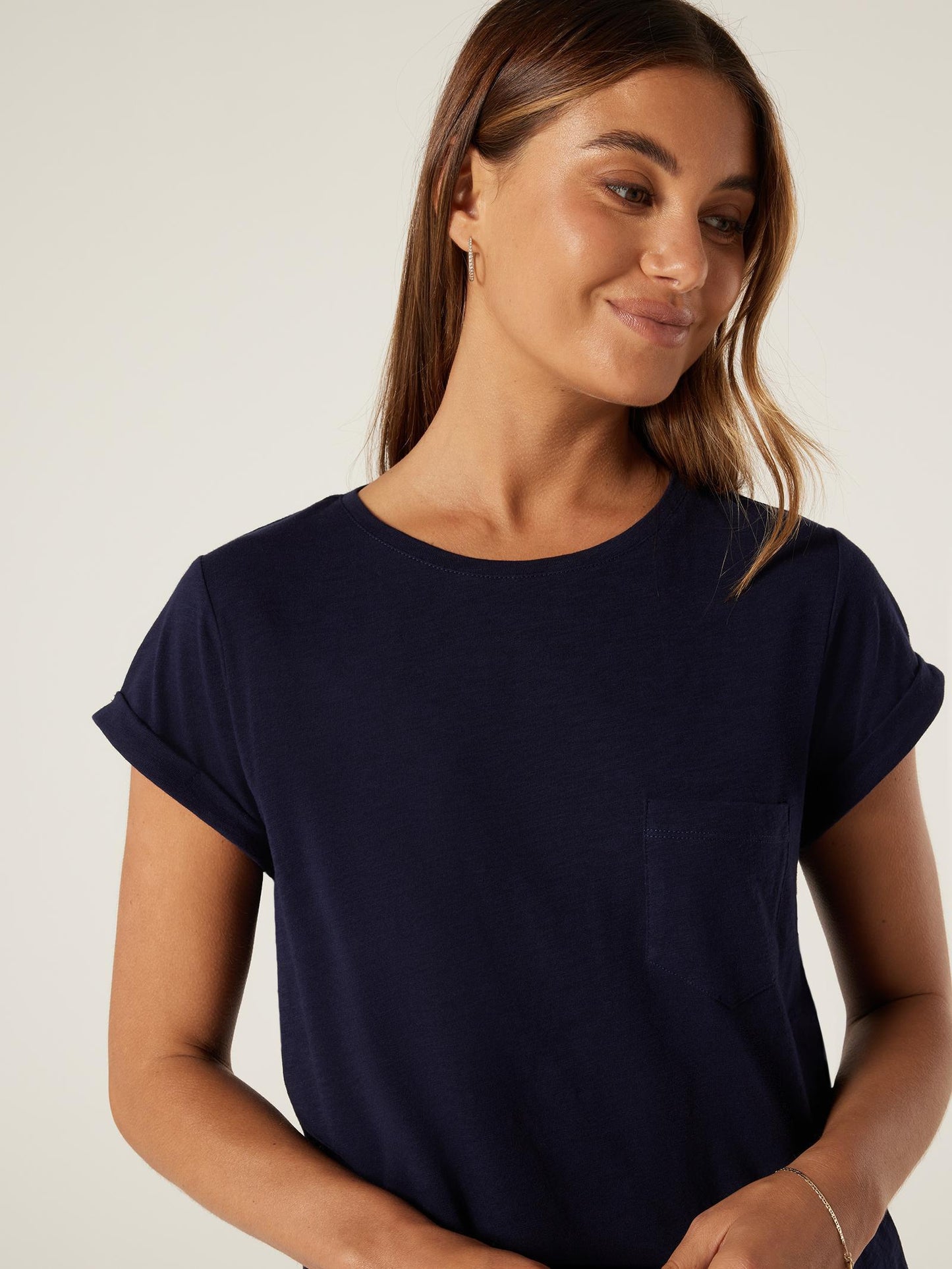 Essential Slub Pocket Tee