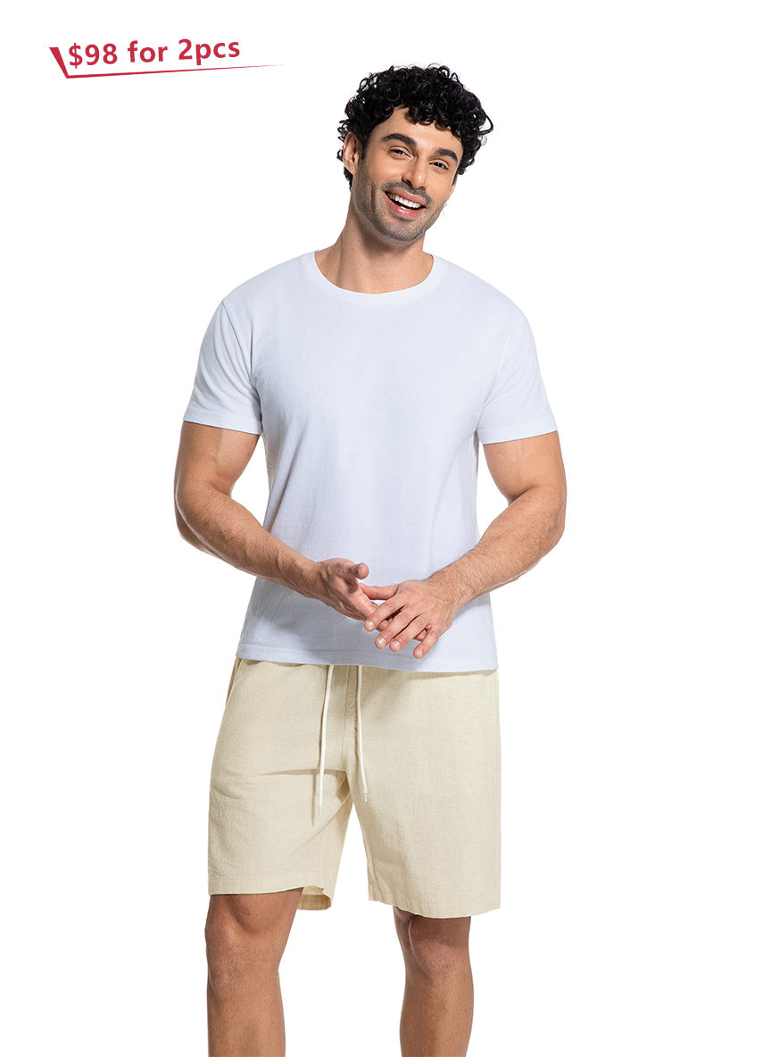 Jeanswest Lewie Linen Short - Australian Summer Exploration Essential MSO-15841