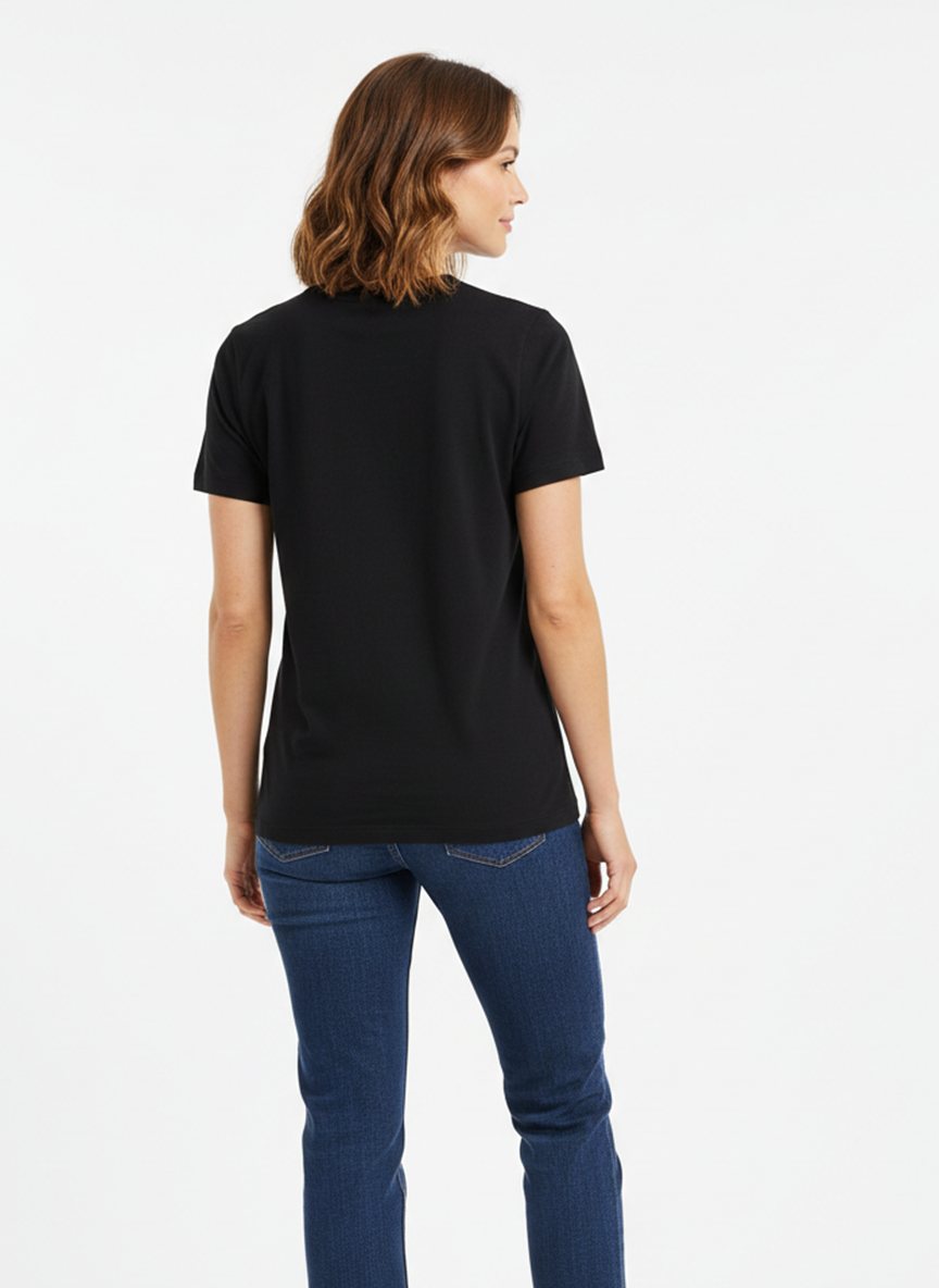 Jeanswest CloudSoft Women's Crew-Neck Tee - Australian Summer Essential S6A-52-273025