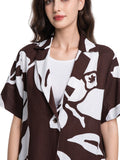 Women's Linen Blend Beach Shirt