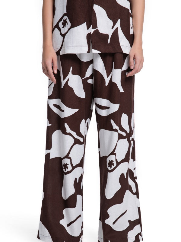 Women's Linen Blend Beach Pant