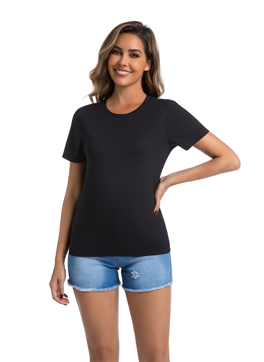 Jeanswest CloudSoft Women's Crew-Neck Tee - Australian Summer Essential S6A-52-273025