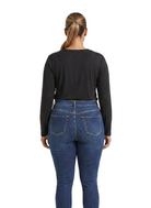 Jeanswest Jeanswest CloudSoft Aussie Luxe Modal V-Neck Long Sleeve Tee S6A-62-271011