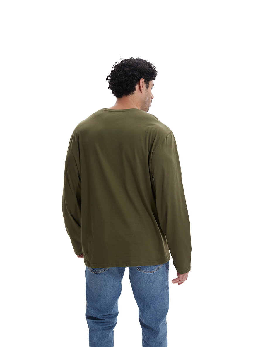 Jeanswest Jeanswest Aussie Essential Long Sleeve Crew Tee S6A-62-171006