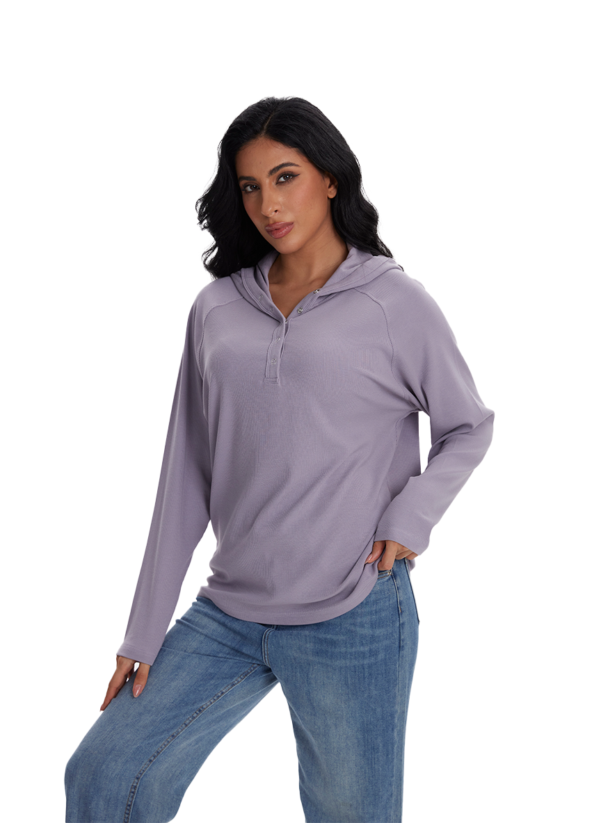 Jeanswest Jeanswest Aussie Comfort Hoodie Henley S6A-62-271006