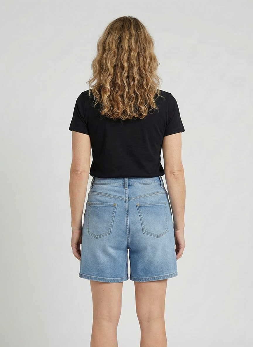 Jeanswest Jeanswest Tailored Mid-Length Short - S6A-52-264001 Enduring City Comfort