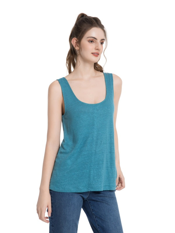 Women's Linen Tank Top