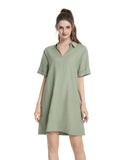 Women's Linen Shirt Dress
