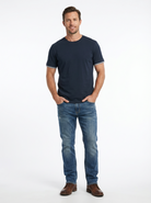 Jeanswest Jeanswest CloudSoft Mock Layer Round Neck Tee S6A-52-173028