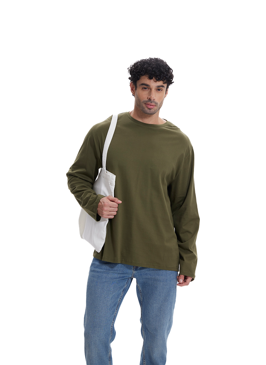 Jeanswest Jeanswest Aussie Essential Long Sleeve Crew Tee S6A-62-171006