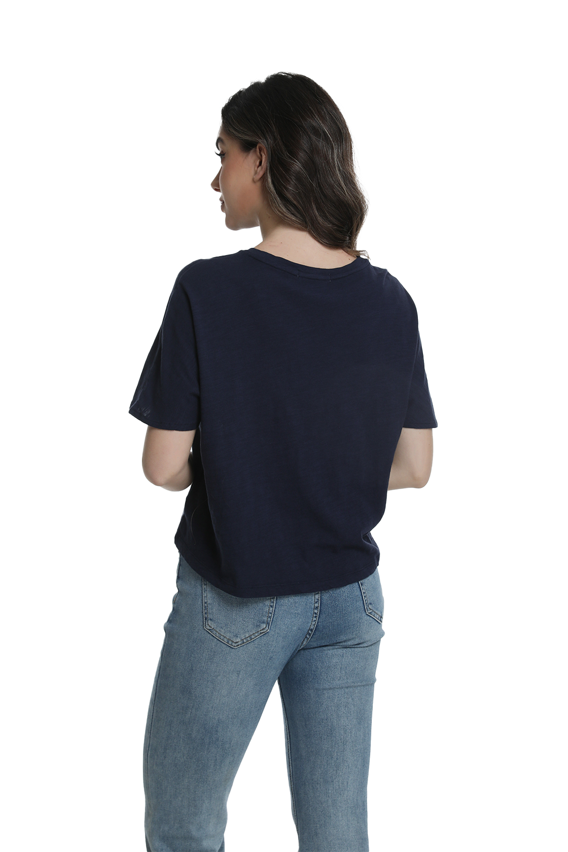 Jeanswest S6A-52-273034 Effortless Cotton Batwing Tee