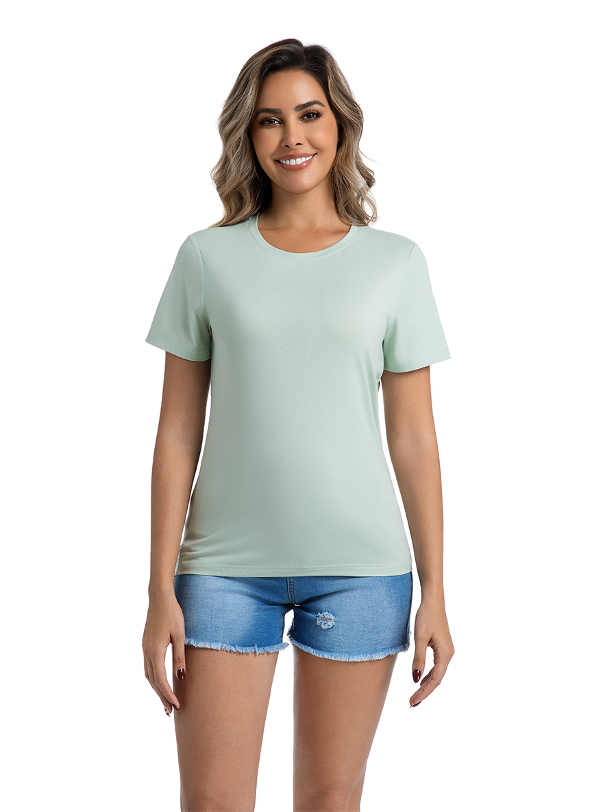 Jeanswest CloudSoft Women's Crew-Neck Tee - Australian Summer Essential S6A-52-273025