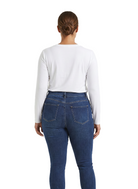 Jeanswest Jeanswest CloudSoft Aussie Luxe Modal V-Neck Long Sleeve Tee S6A-62-271011