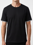 Jeanswest Jeanswest CloudSoft Mock Layer Round Neck Tee S6A-52-173028