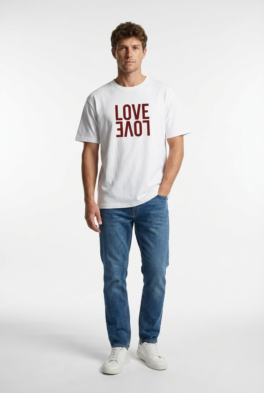 Jeanswest Jeanswest Valentine's Limited Edition Graphic Tee S6A-53-U73005