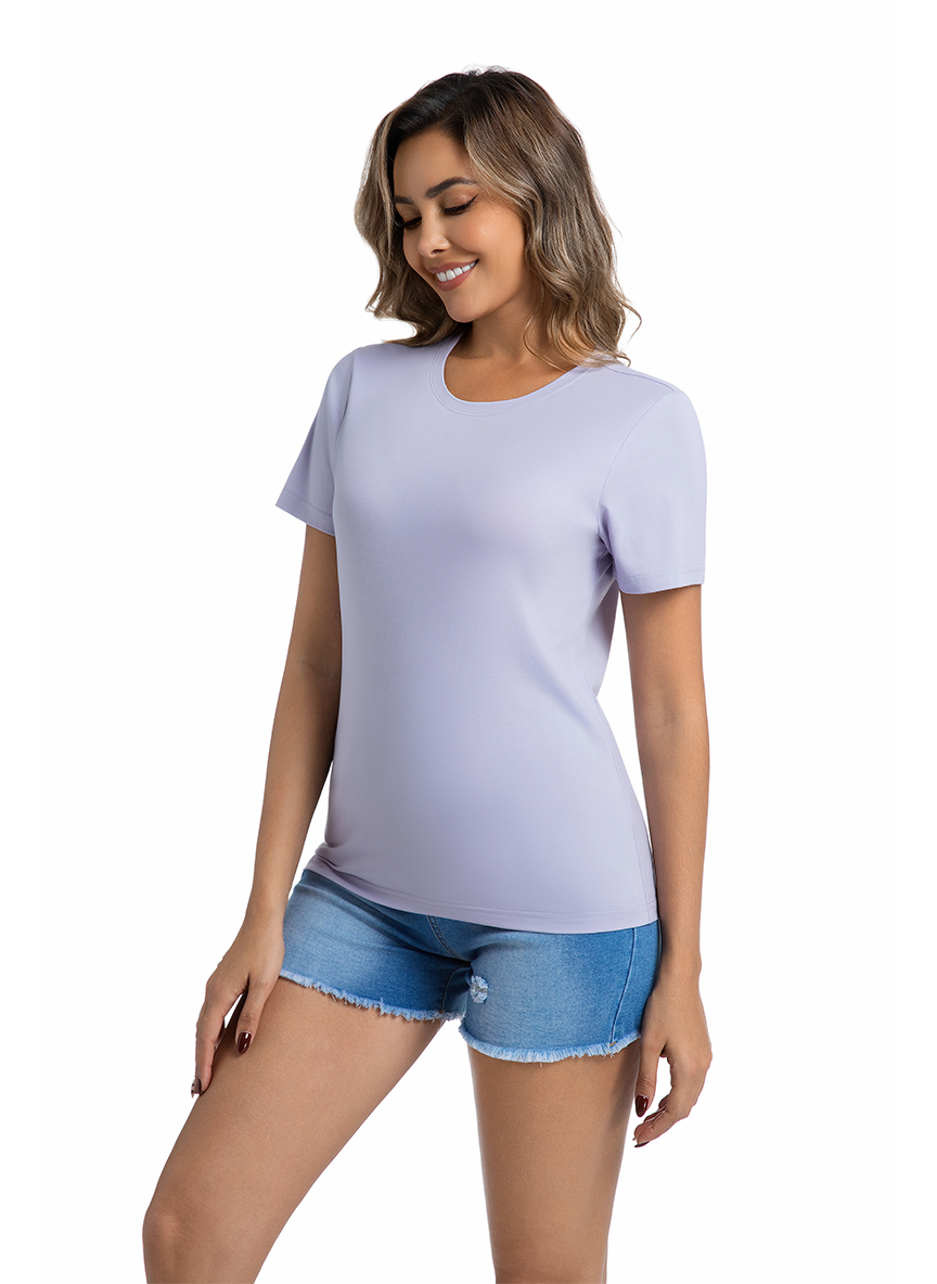 Jeanswest CloudSoft Women's Crew-Neck Tee - Australian Summer Essential S6A-52-273025