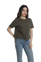 Jeanswest S6A-52-273034 Effortless Cotton Batwing Tee