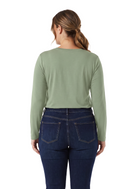 Jeanswest Jeanswest CloudSoft Aussie Luxe Modal Crew Long Sleeve Tee S6A-62-271012