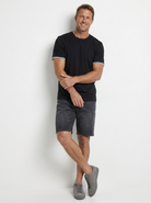 Jeanswest Jeanswest CloudSoft Mock Layer Round Neck Tee S6A-52-173028