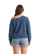Jeanswest Jeanswest Aussie Off-Shoulder Wash Sweatshirt S6A-62-271008