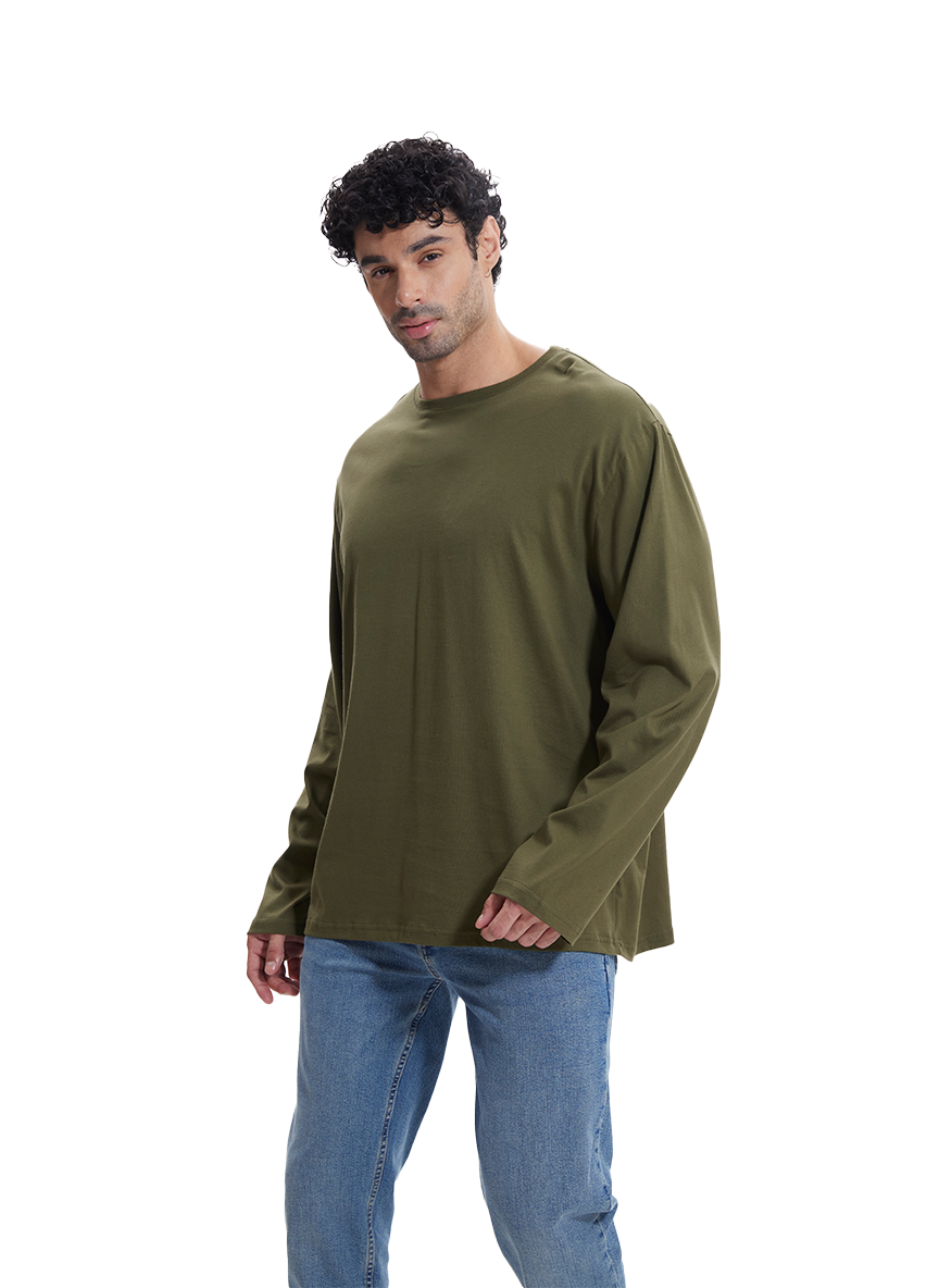 Jeanswest Jeanswest Aussie Essential Long Sleeve Crew Tee S6A-62-171006